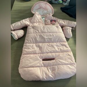 Fendi Light Pink‎ Kids puffer